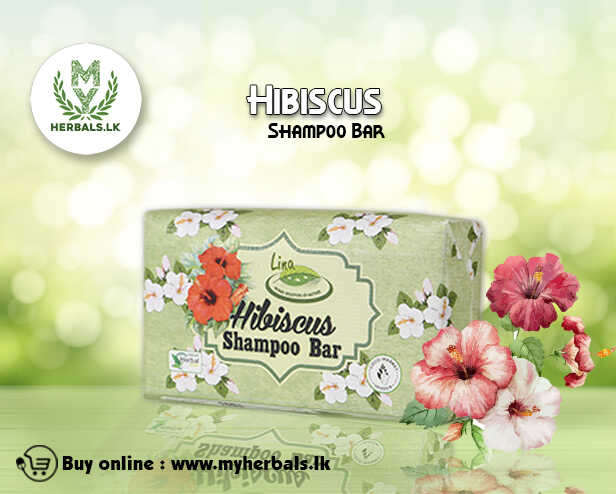 HIBISCUS SHAMPOO BAR-www.herbalvoice.lk